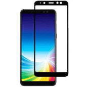 محافظ صفحه نمایش 6D فول گلس تمام چسب مناسب برای گوشی موبایل سامسونگ گلکسی A8 Plus 2018